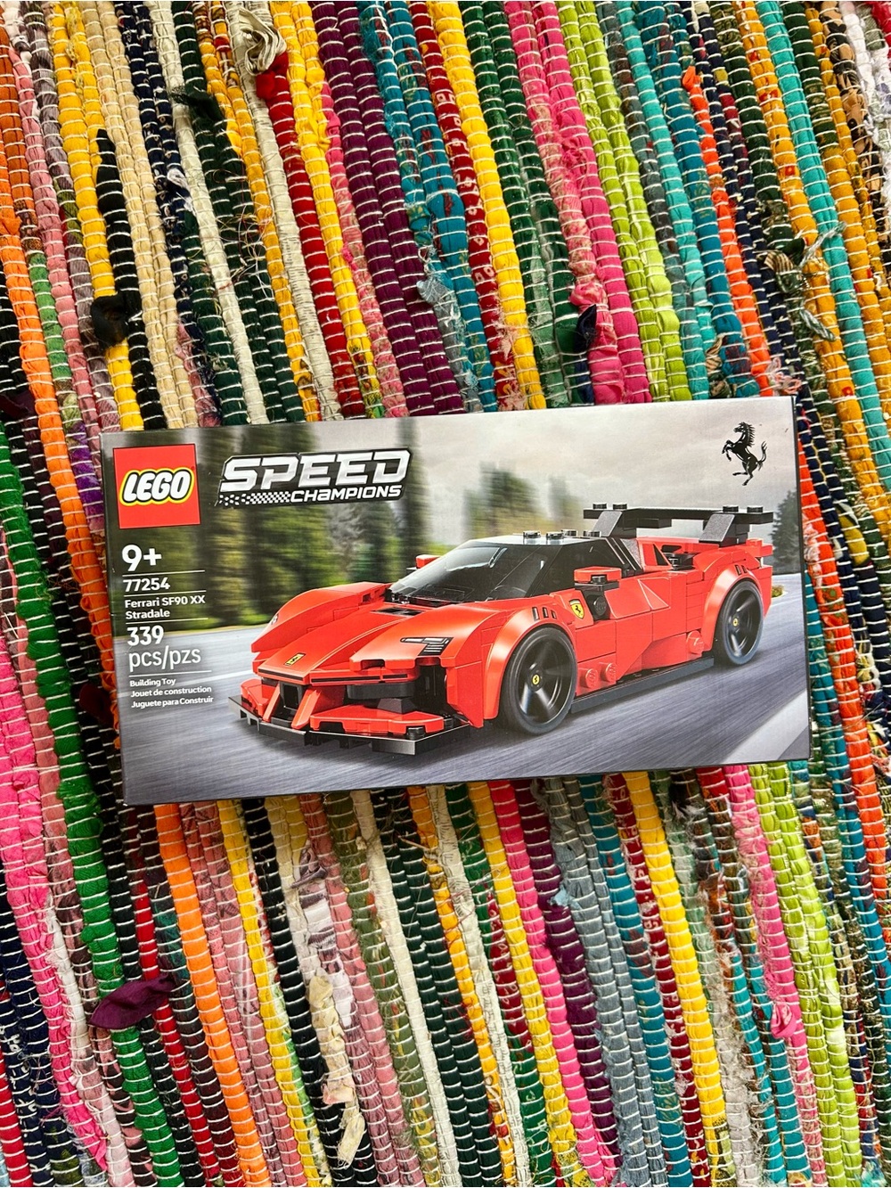 LEGO Speed Champions Ferrari SF90 XX Stradale Red Building Set